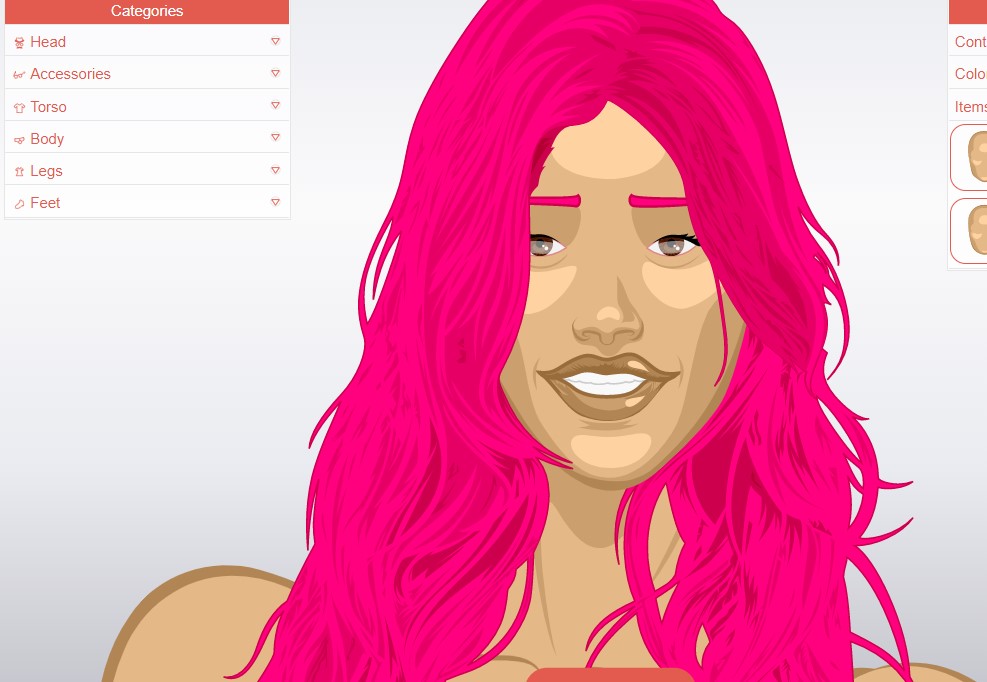 Create Your Own Character Character Creator Game Play Online For Free